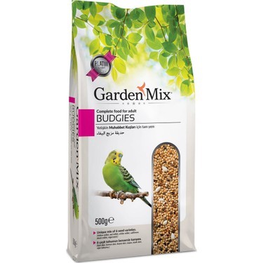 Gardenmix Platin Seri Muhabbet Kuş Yemi 500 Gr