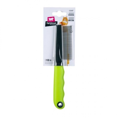 Ferplast Gro 5790 Tek Taraflı Tüy Açıcı Kedi Tarağı 19cm